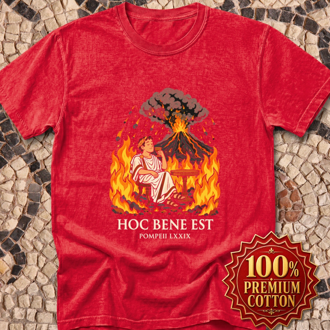 Hoc Bene Est Pompeii Premium Tee