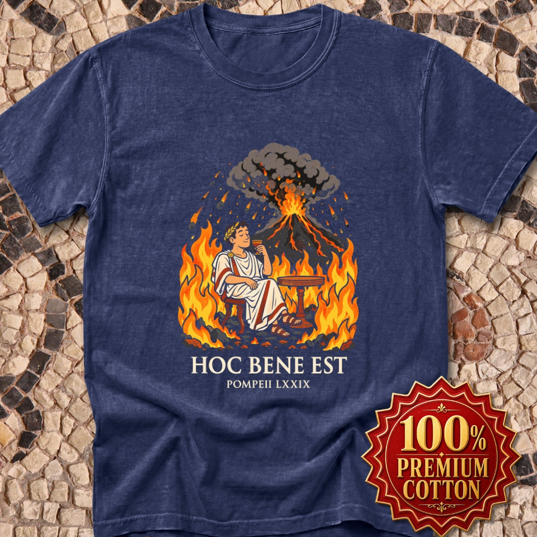 Hoc Bene Est Pompeii Premium Tee