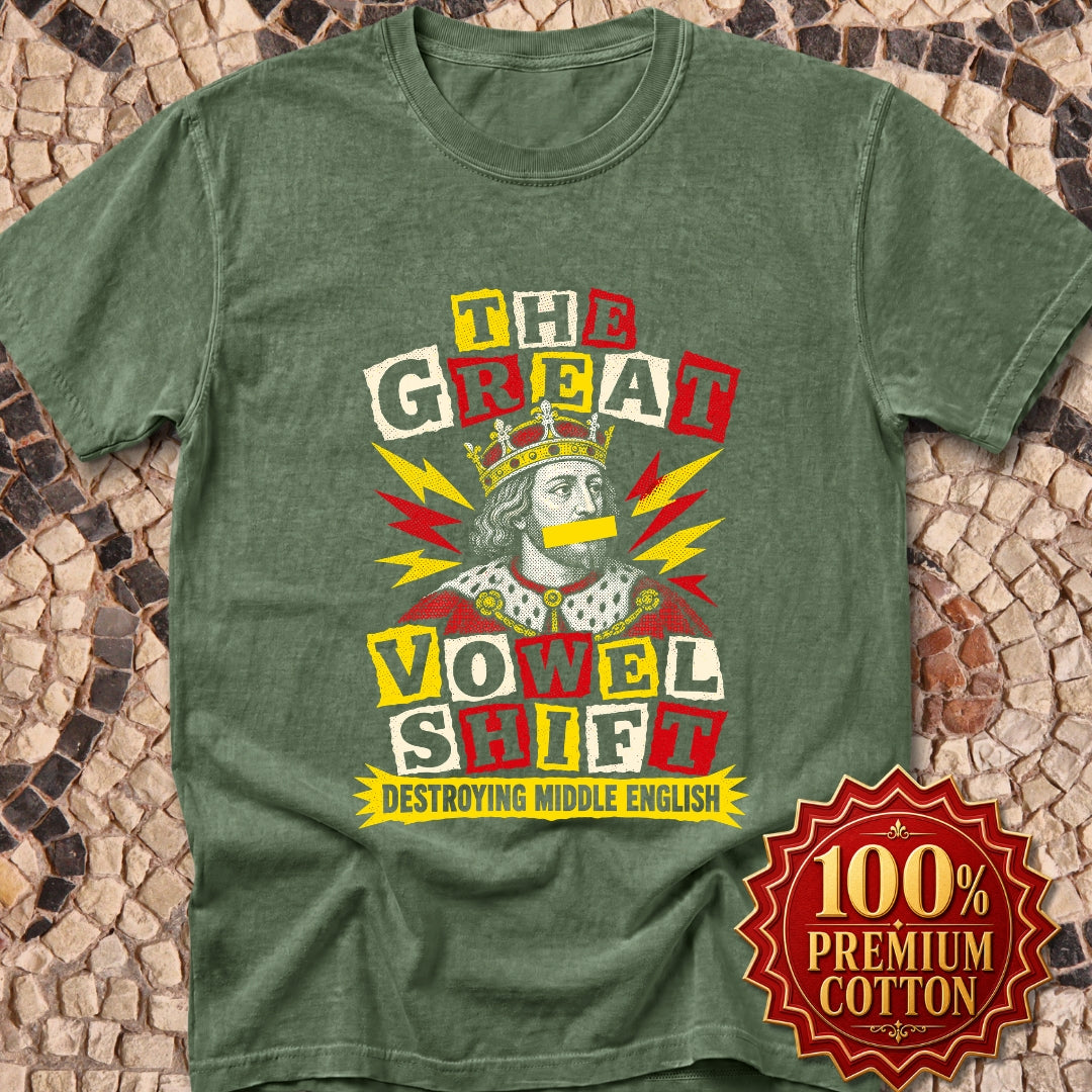Great Vowel Shift Punk  Premium Tee