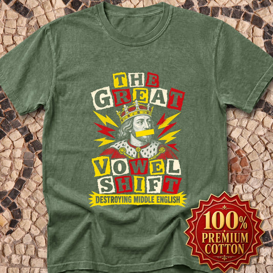 Great Vowel Shift Punk  Premium Tee