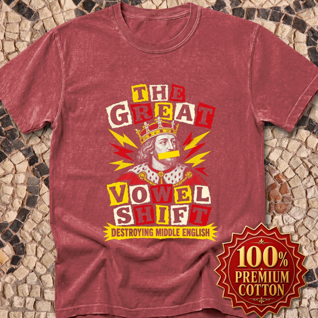 Great Vowel Shift Punk  Premium Tee