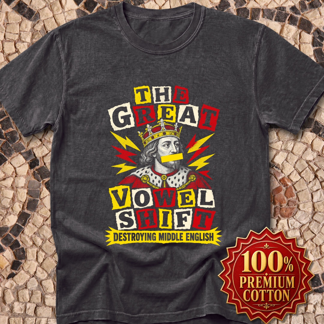 Great Vowel Shift Punk  Premium Tee