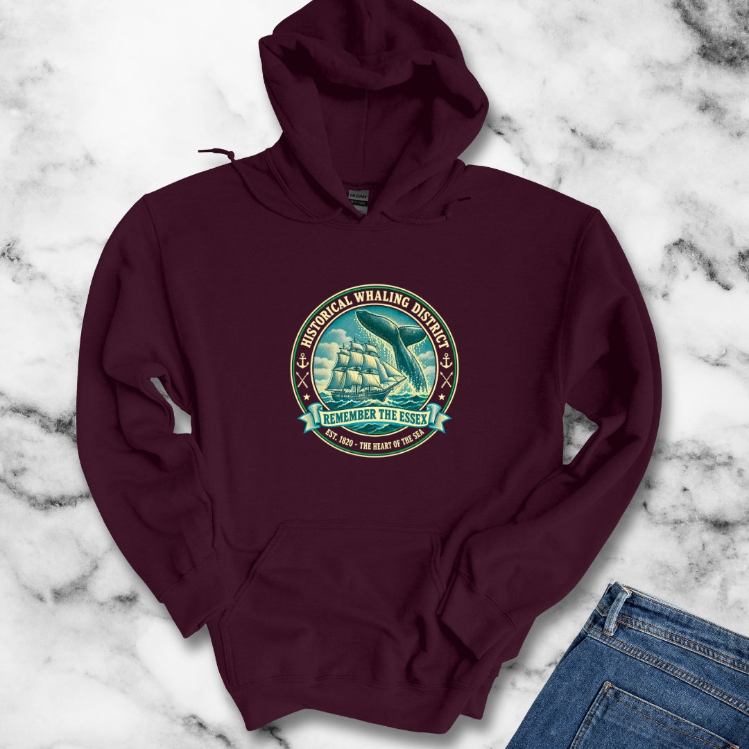 Remember the Essex Whaling District Hoodie