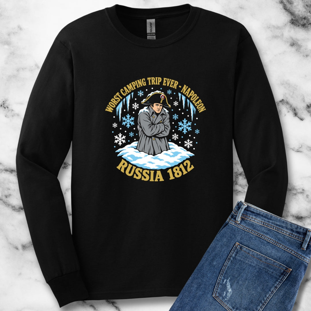 Napoleon Worst Camping Trip Ever Unisex Long Sleeve Tee