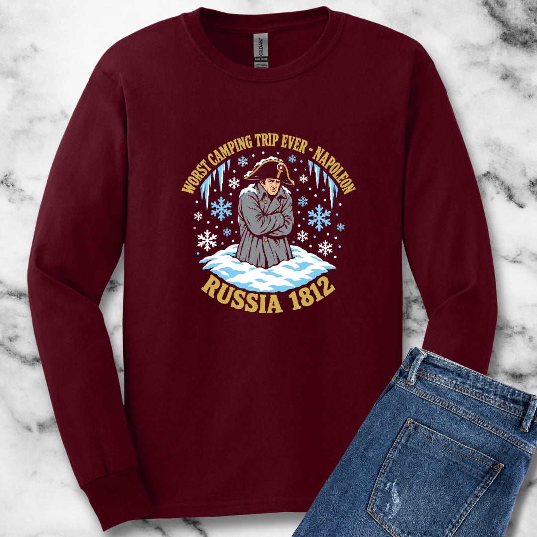 Napoleon Worst Camping Trip Ever Unisex Long Sleeve Tee