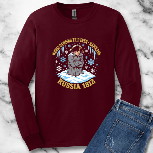 Napoleon Worst Camping Trip Ever Unisex Long Sleeve Tee
