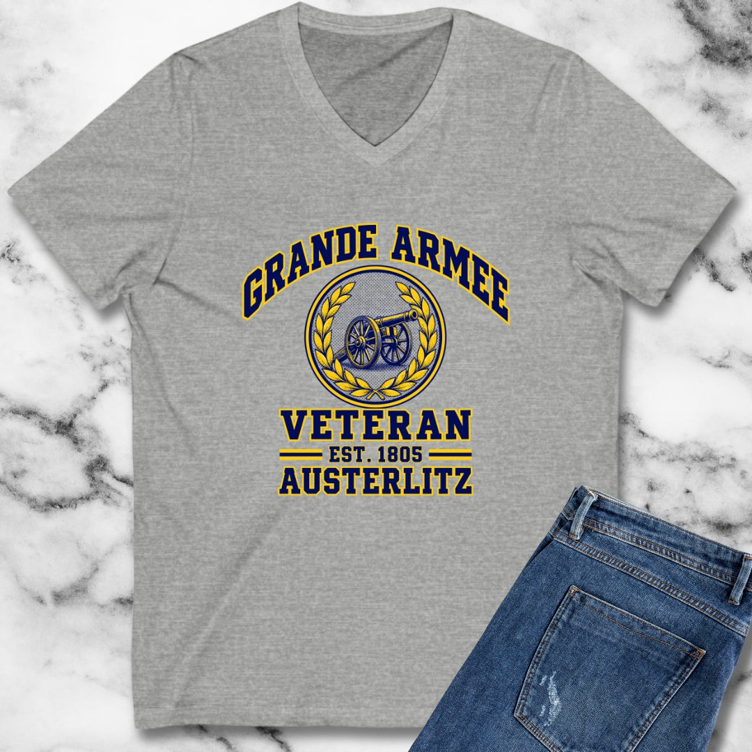 Grande Armee Veteran Austerlitz V-neck