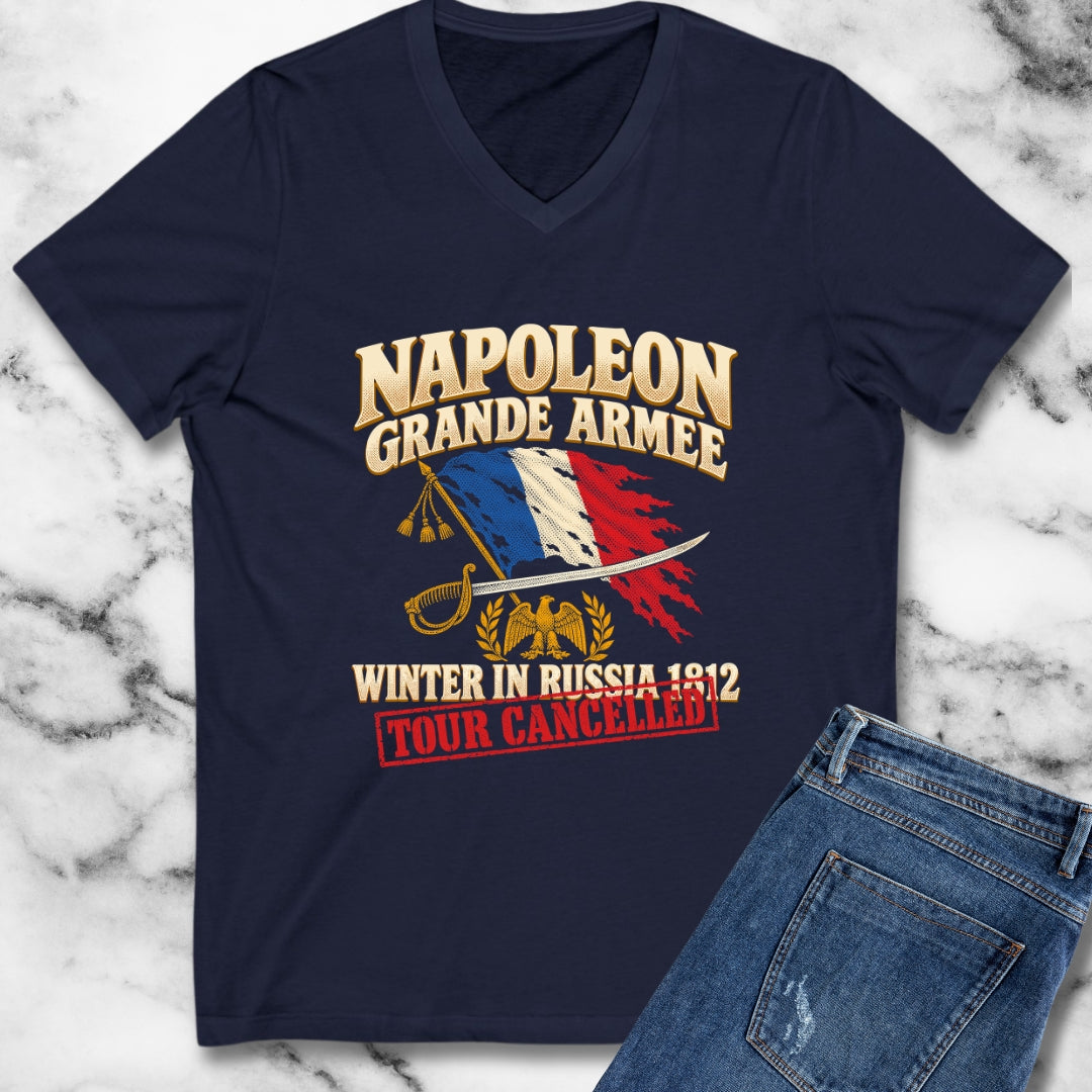 Napoleon Grande Armee Tour Cancelled V-Neck
