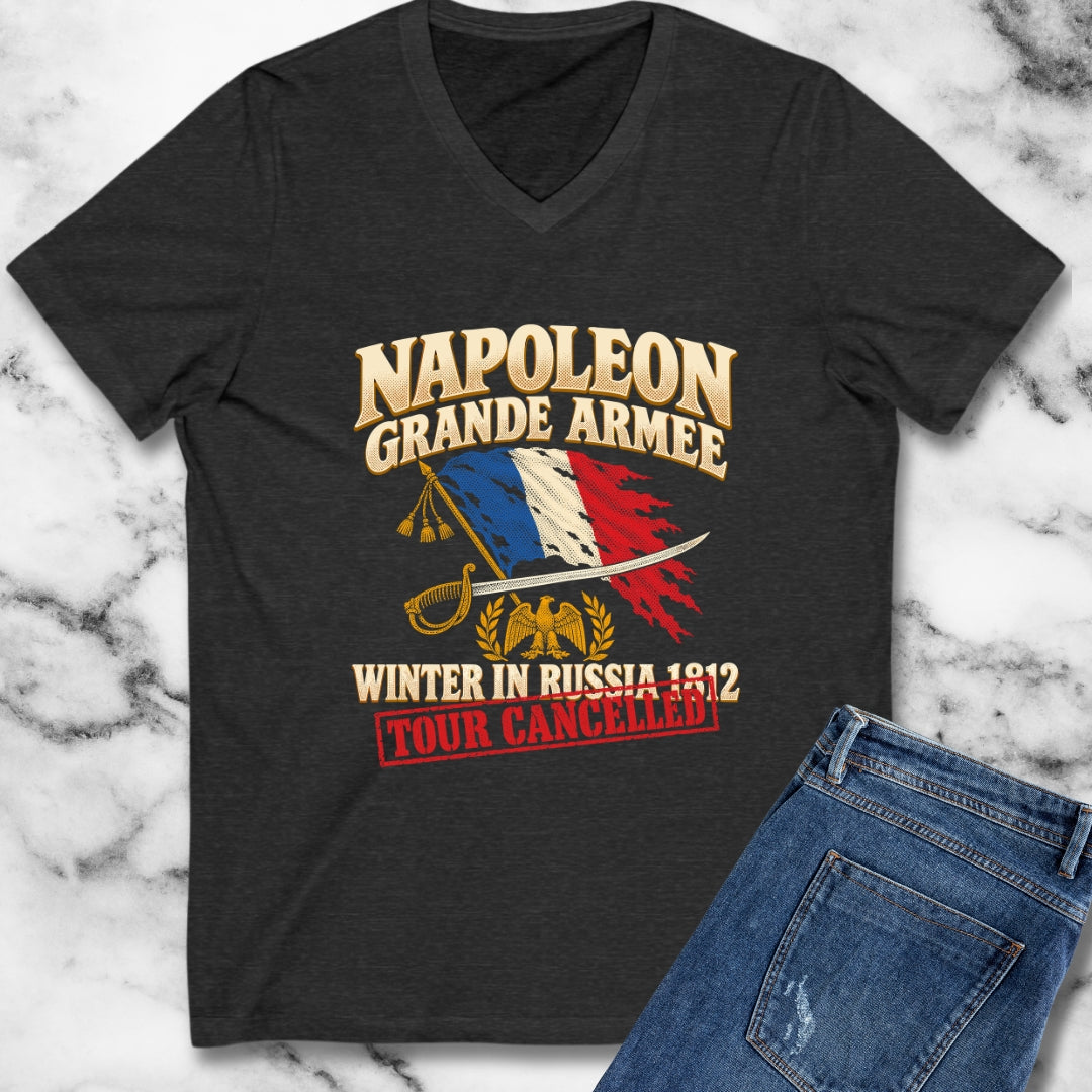 Napoleon Grande Armee Tour Cancelled V-Neck