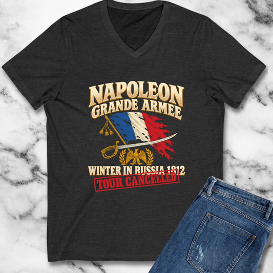 Napoleon Grande Armee Tour Cancelled V-Neck