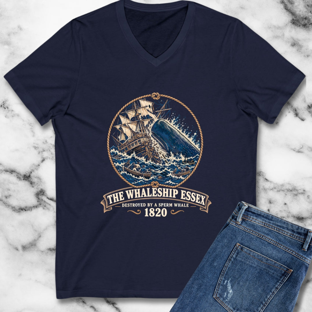 The Whaleship Essex 1820 V-Neck
