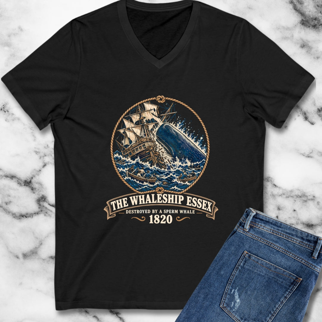 The Whaleship Essex 1820 V-Neck