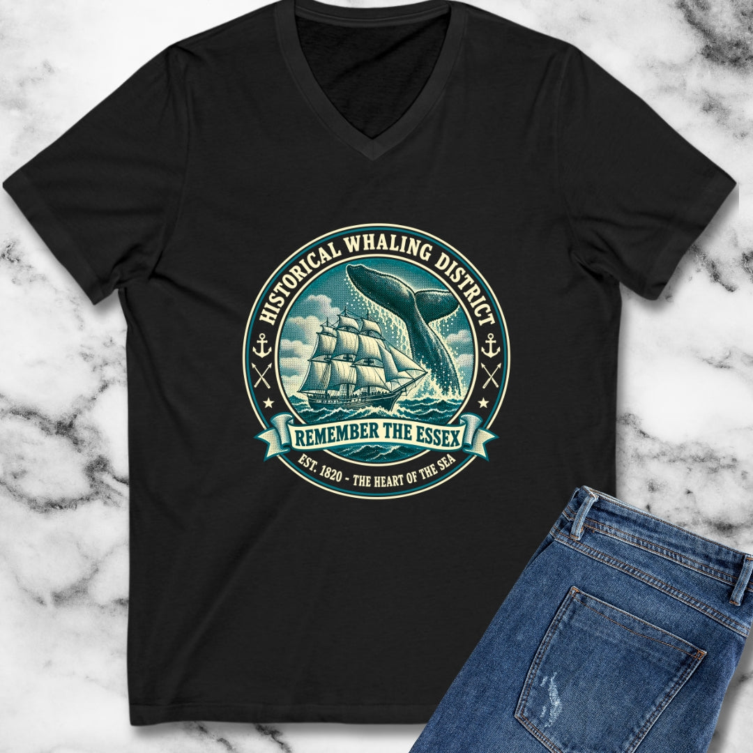 Remember the Essex Whaling District V-Neck