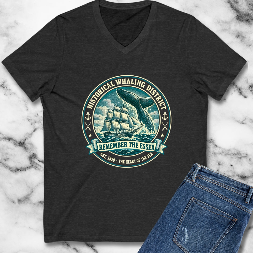 Remember the Essex Whaling District V-Neck