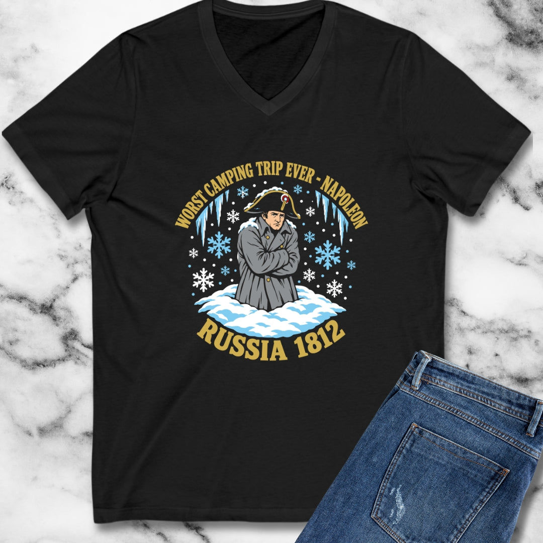 Napoleon Worst Camping Trip Ever V-Neck