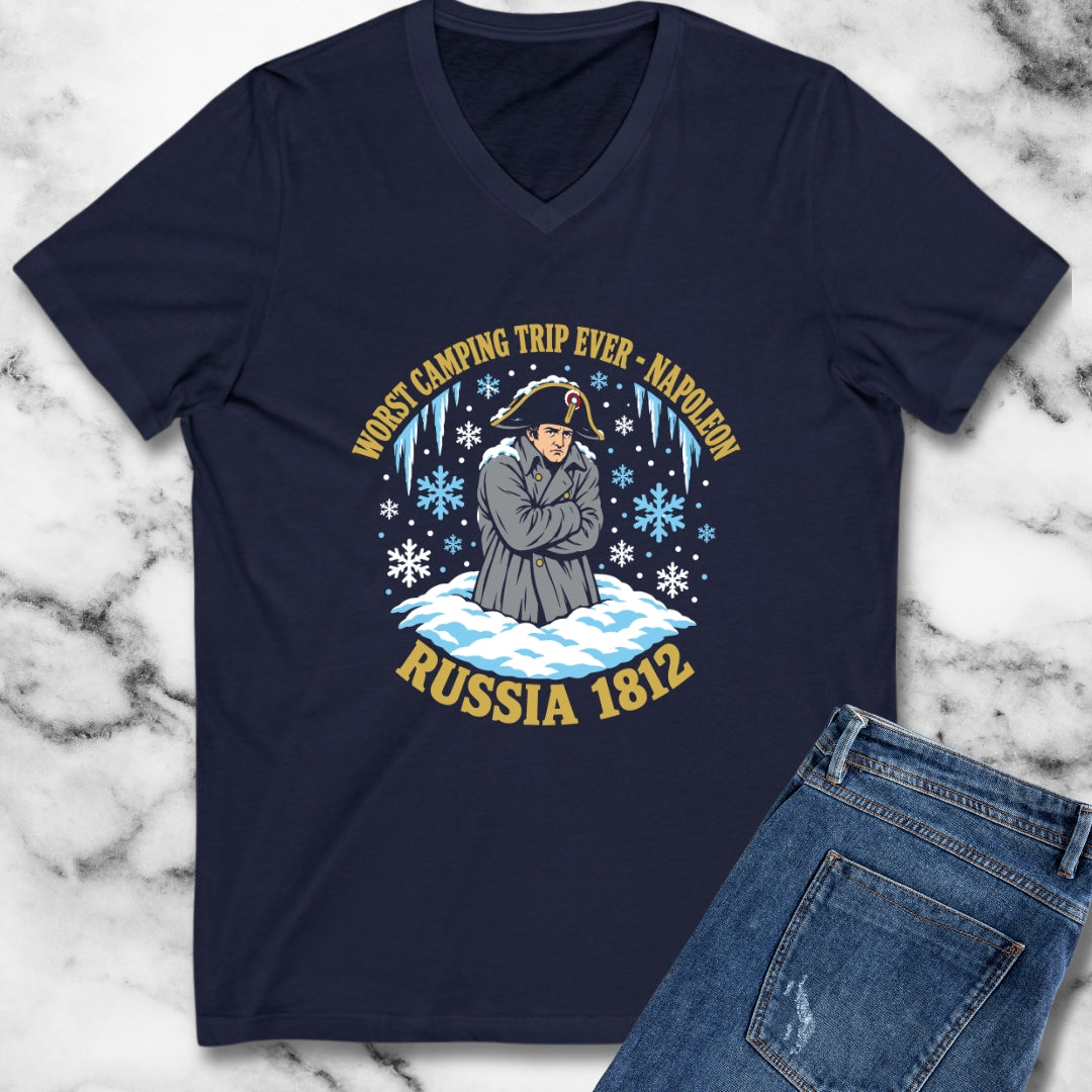 Napoleon Worst Camping Trip Ever V-Neck