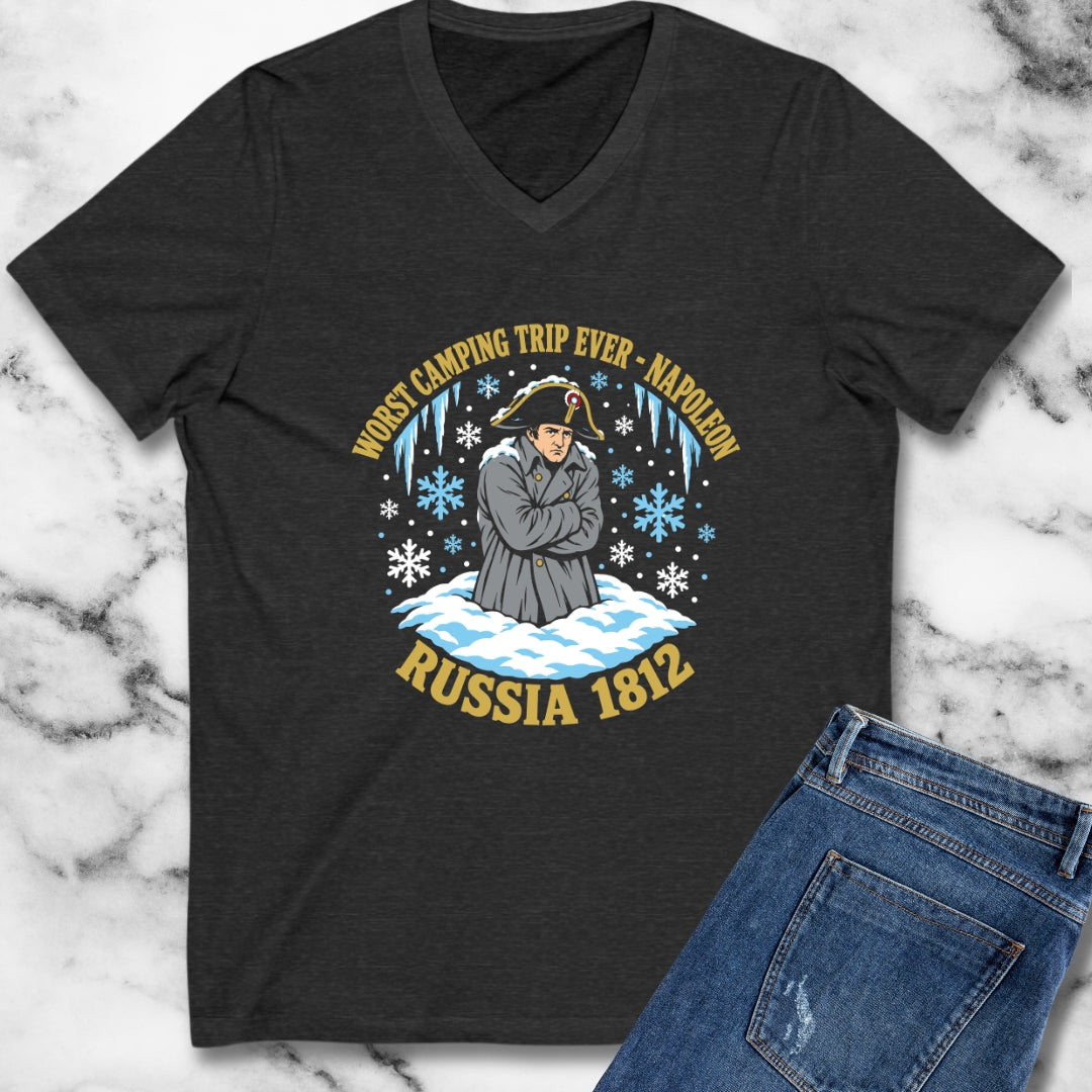 Napoleon Worst Camping Trip Ever V-Neck