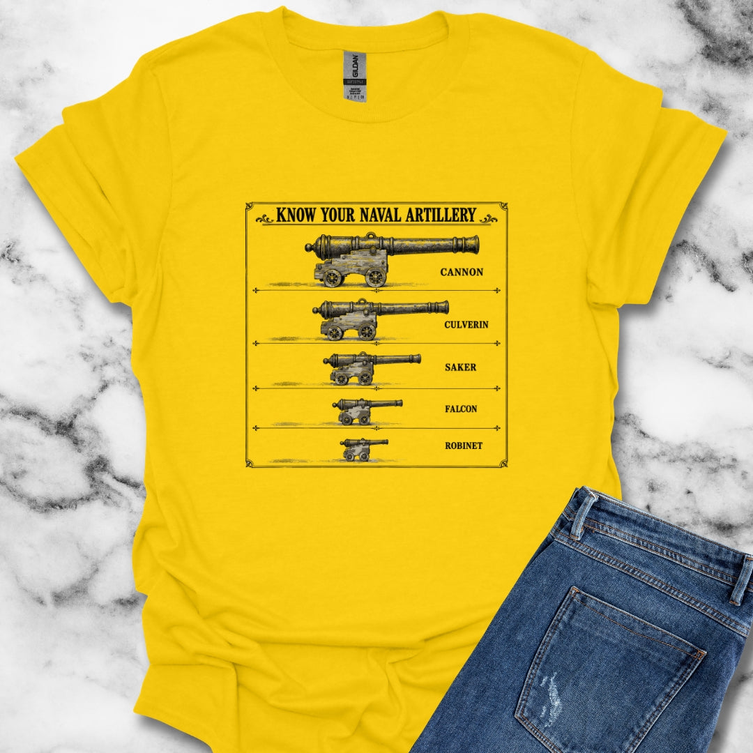 Know Your Naval Artillery T-Shirt