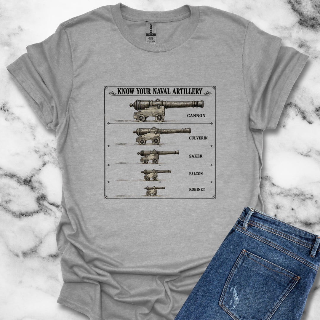 Know Your Naval Artillery T-Shirt