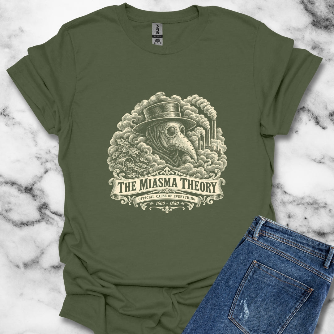 Miasma Theory Plague Doctor T-Shirt