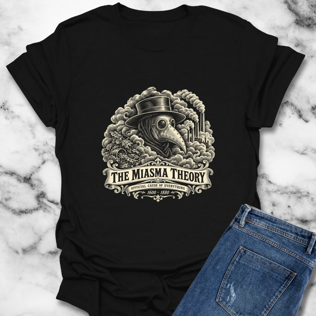 Miasma Theory Plague Doctor T-Shirt
