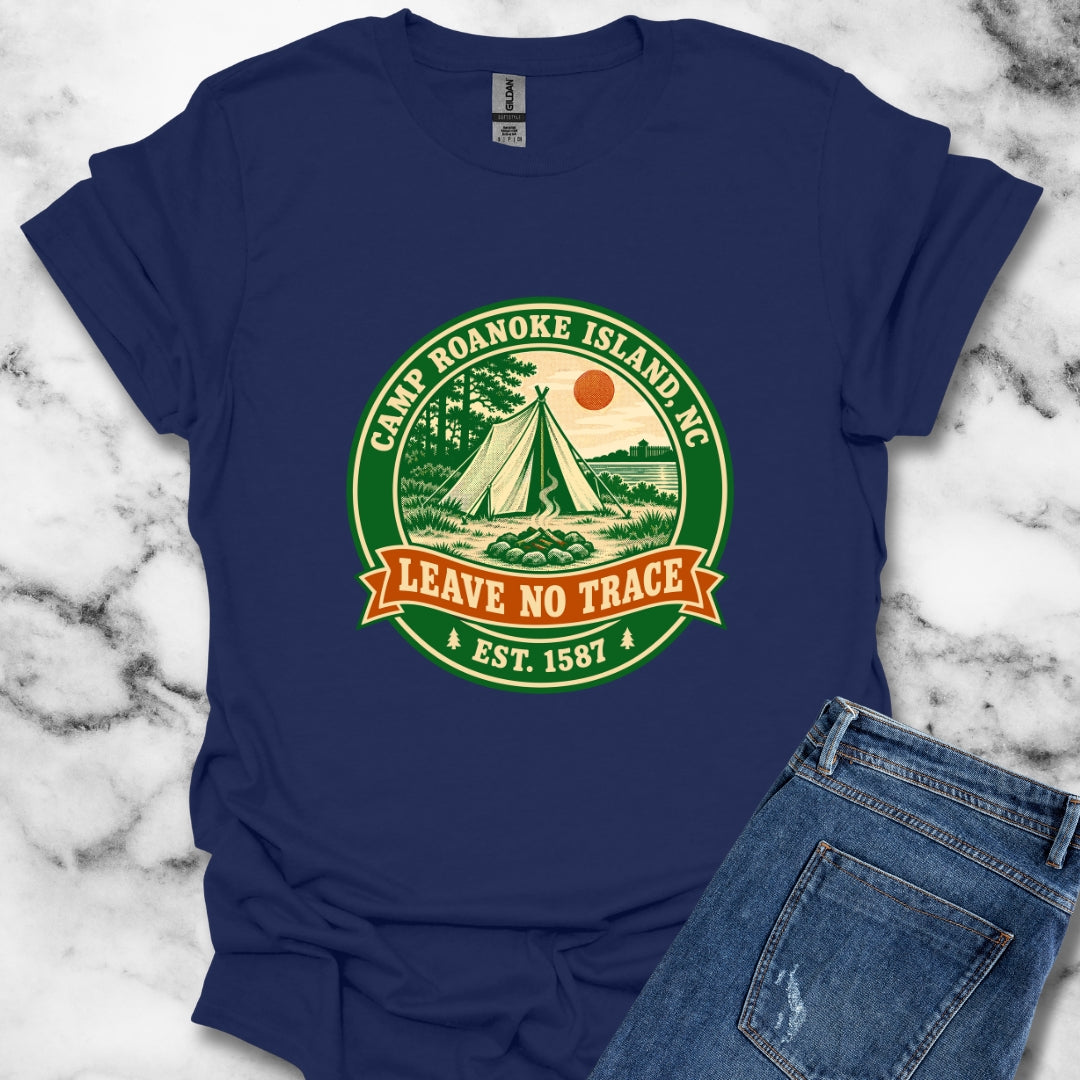 Camp Roanoke Leave No Trace T-Shirt