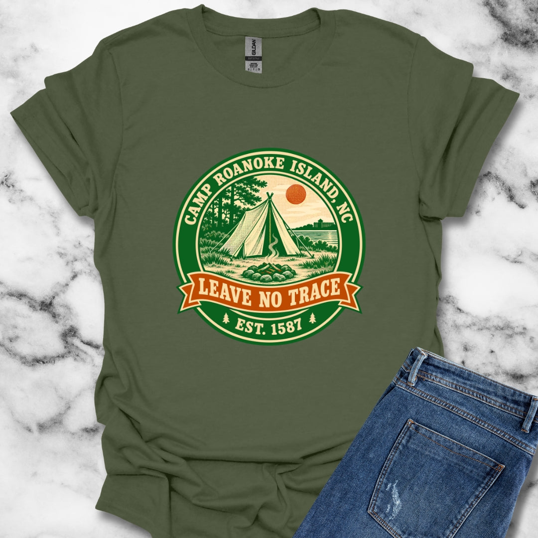 Camp Roanoke Leave No Trace T-Shirt
