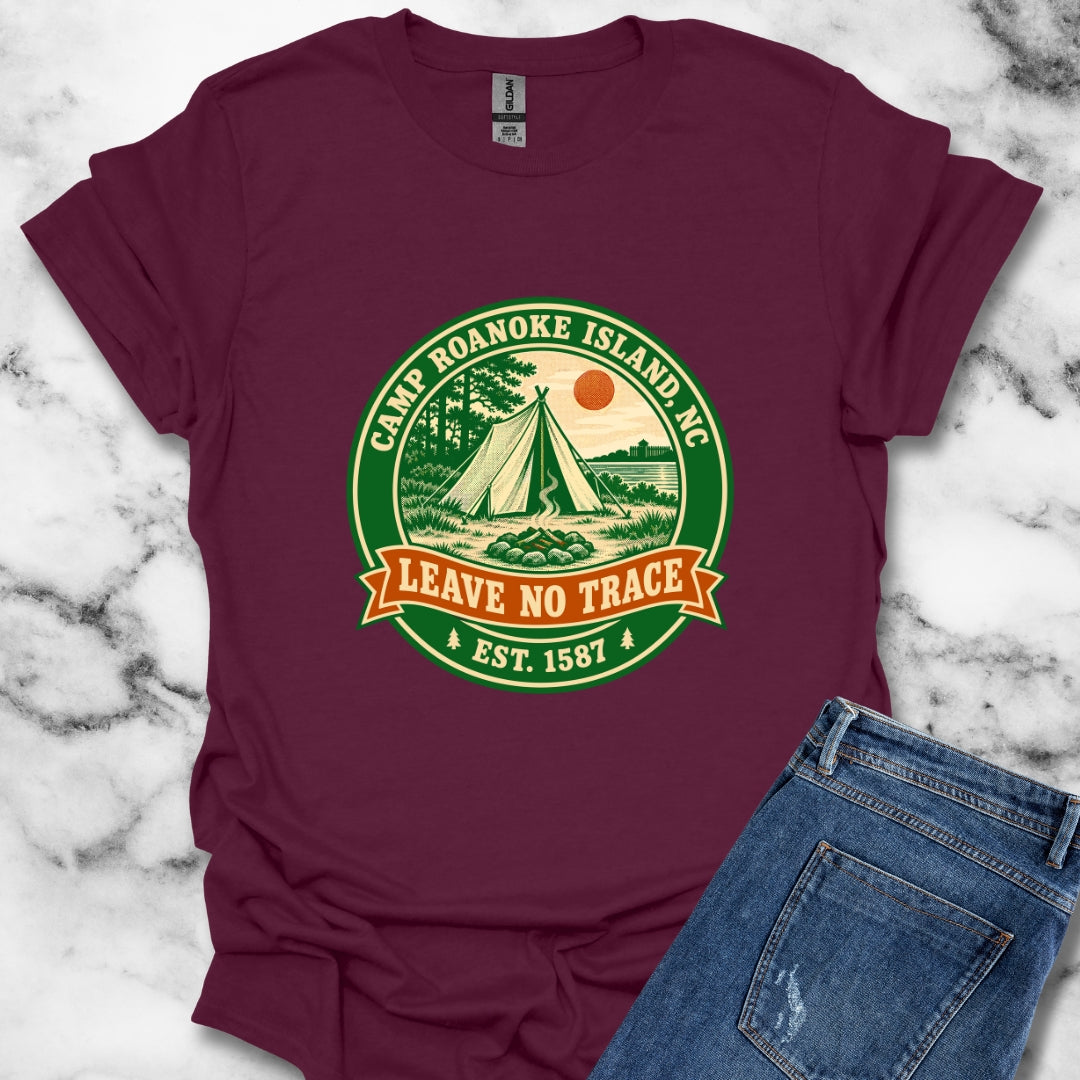 Camp Roanoke Leave No Trace T-Shirt
