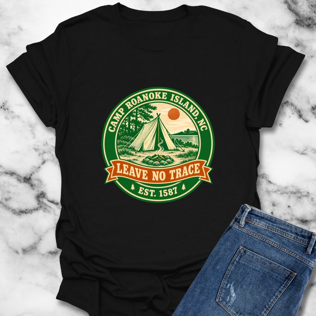 Camp Roanoke Leave No Trace T-Shirt