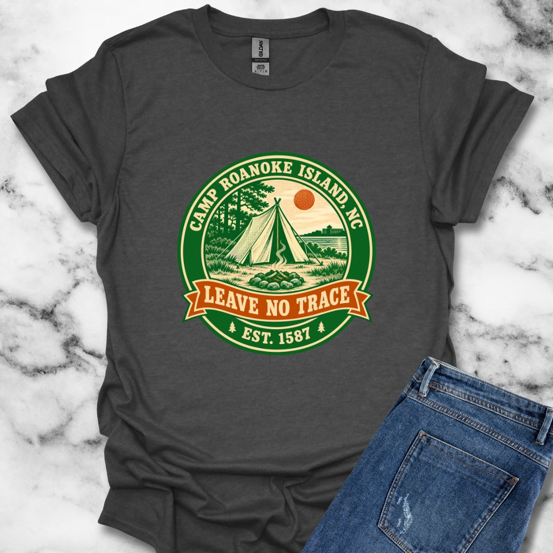 Camp Roanoke Leave No Trace T-Shirt