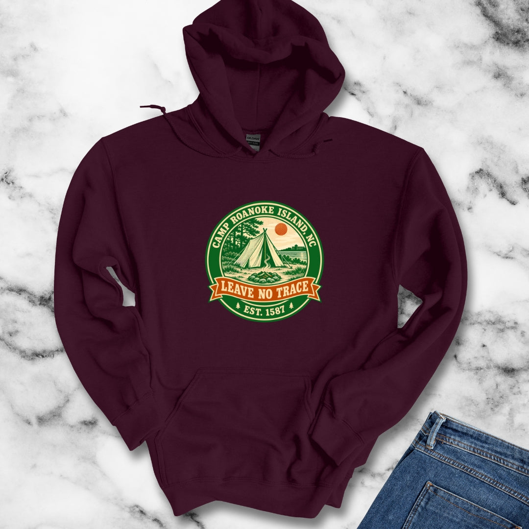 Camp Roanoke Leave No Trace Hoodie