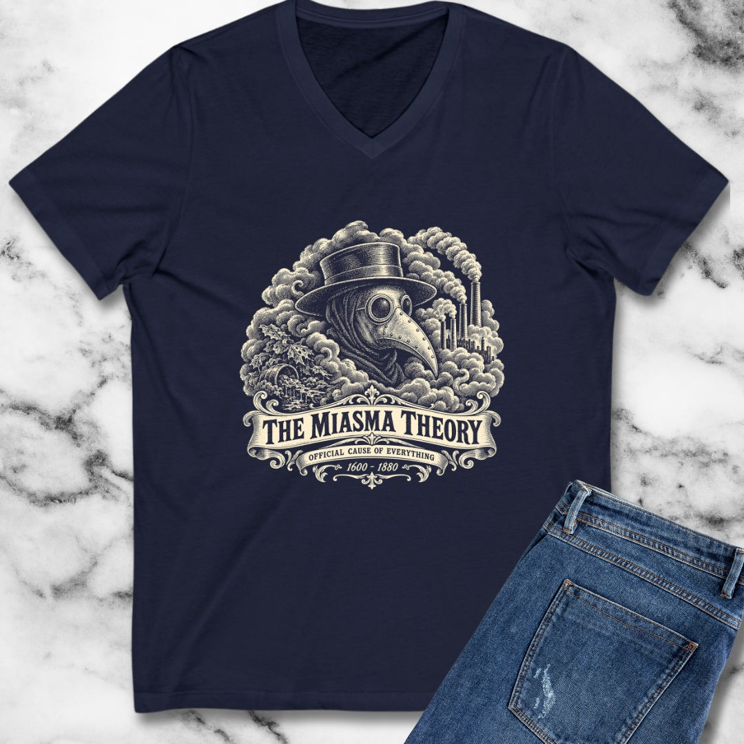 Miasma Theory Plague Doctor V-Neck