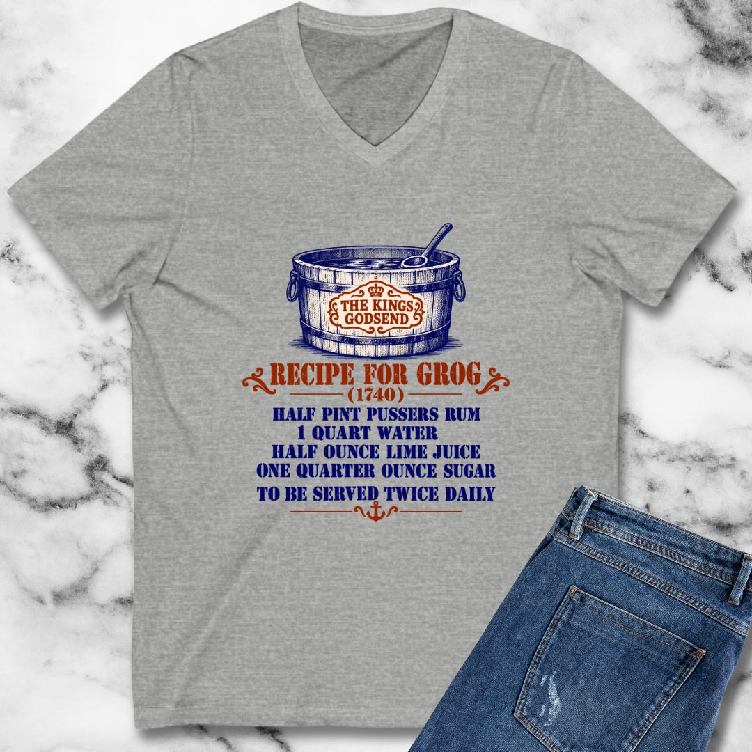 Kings Godsend Grog Recipe V-neck