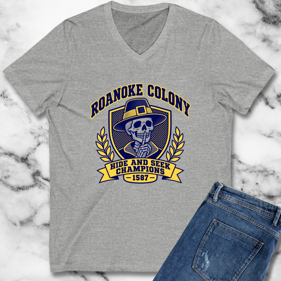 Roanoke Hide and Seek Champions V-neck