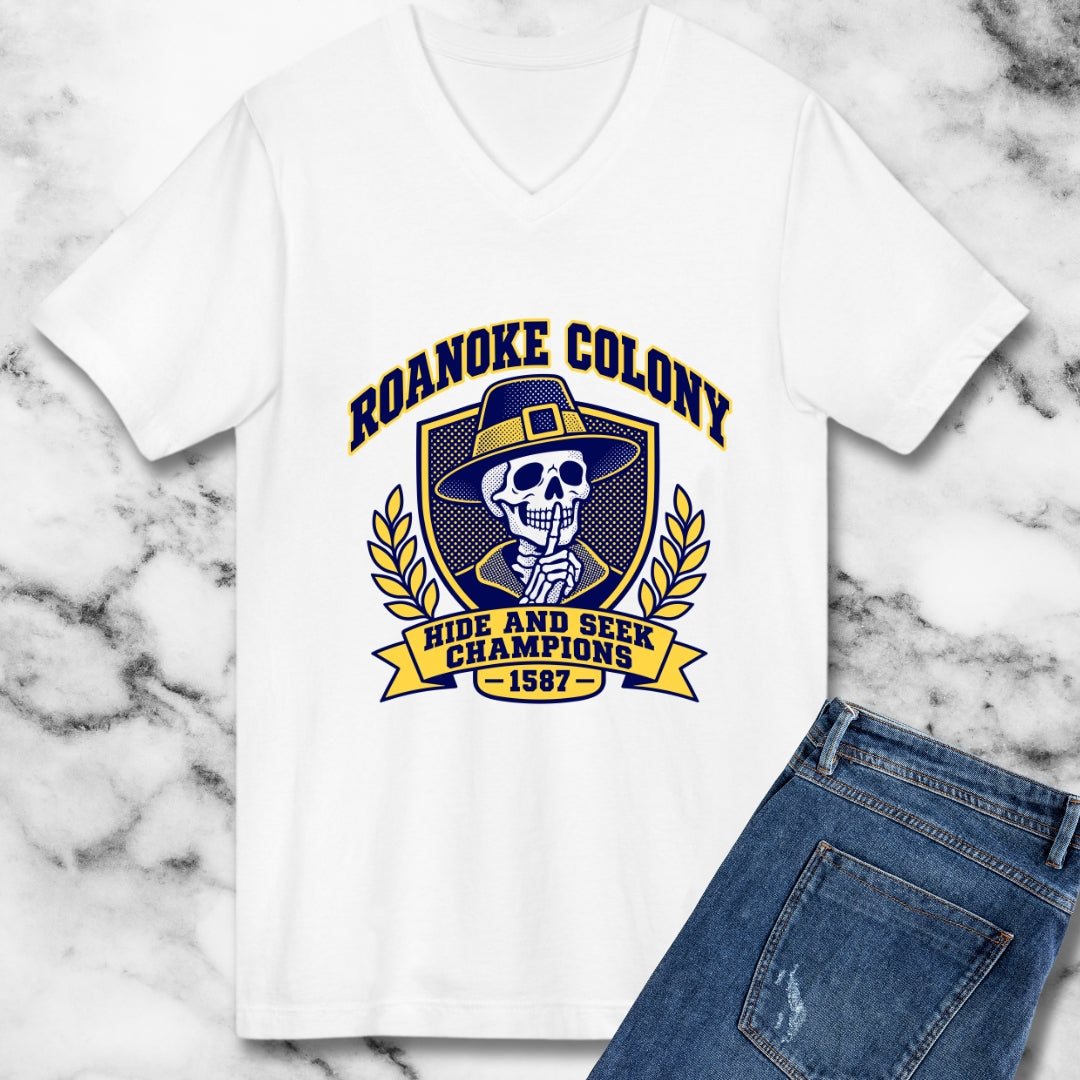 Roanoke Hide and Seek Champions V-neck