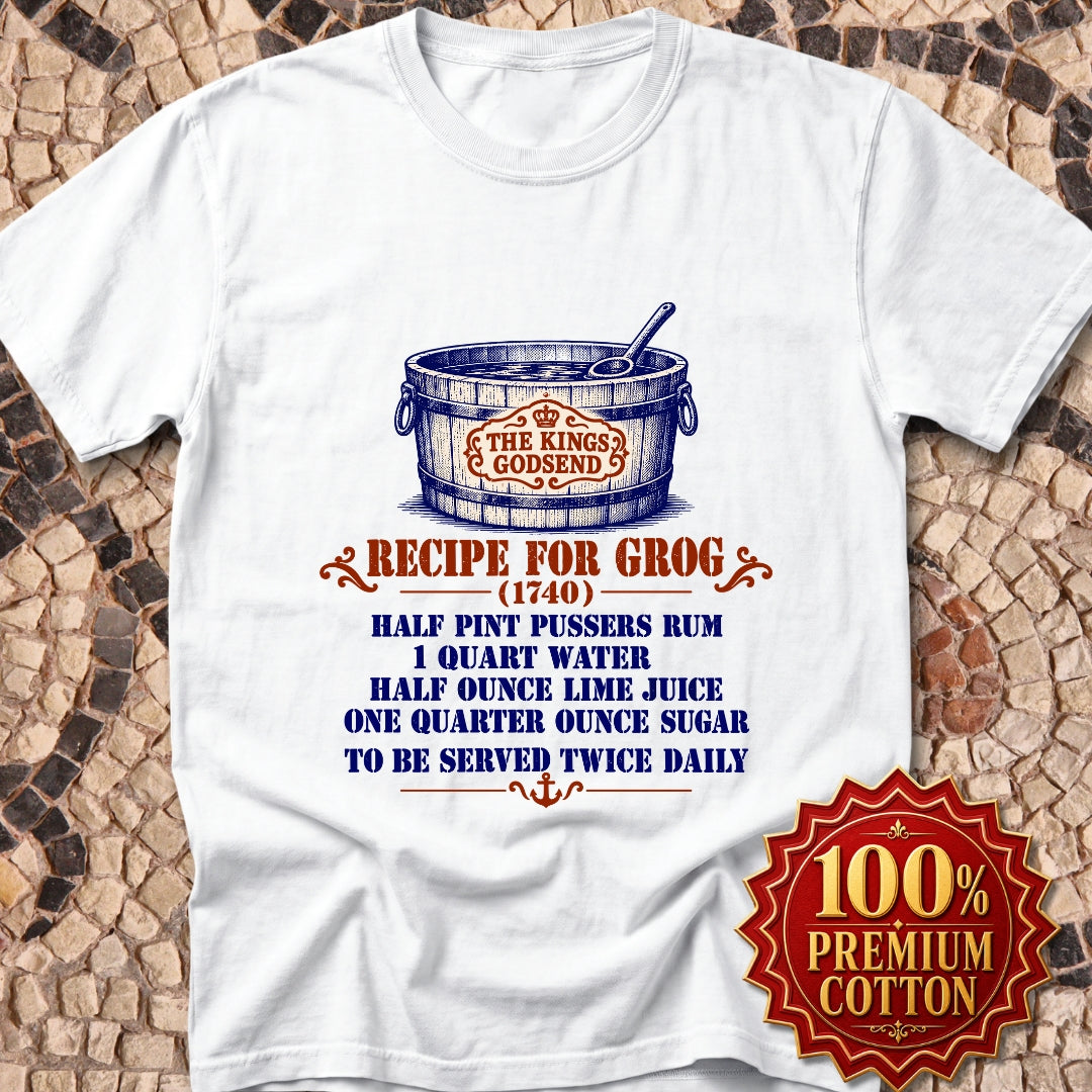 Kings Godsend Grog Recipe Premium Tee