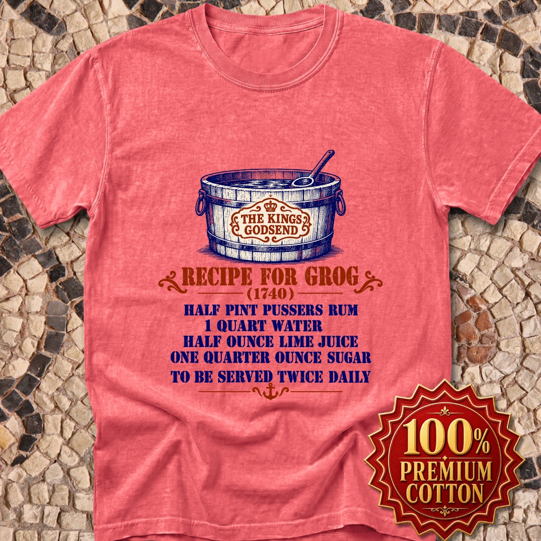 Kings Godsend Grog Recipe Premium Tee
