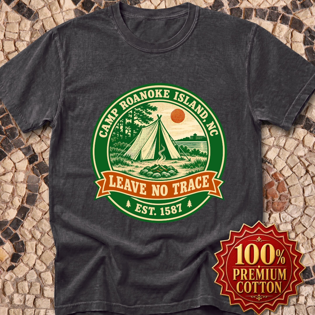 Camp Roanoke Leave No Trace Premium Tee