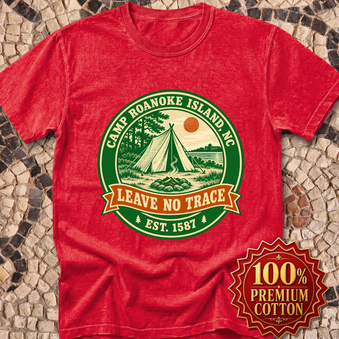 Camp Roanoke Leave No Trace Premium Tee