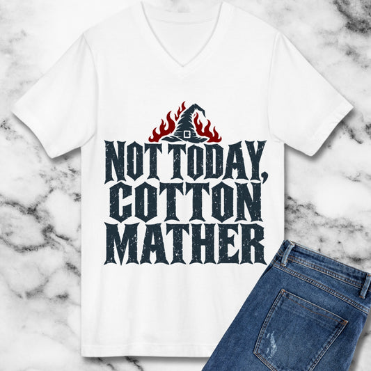 Not Today Cotton Mather V-neck