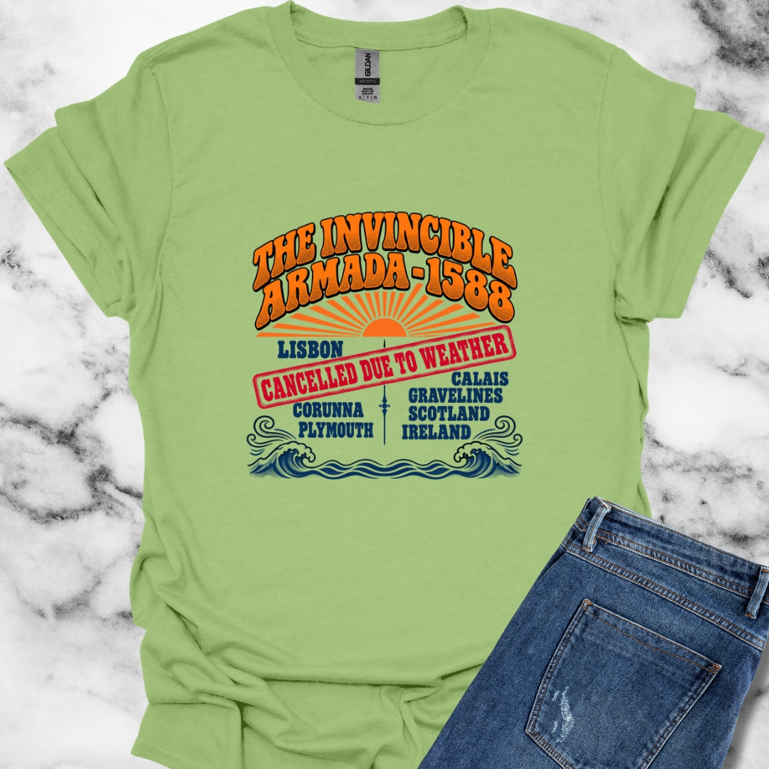 Invincible Armada Tour Dates T-Shirt