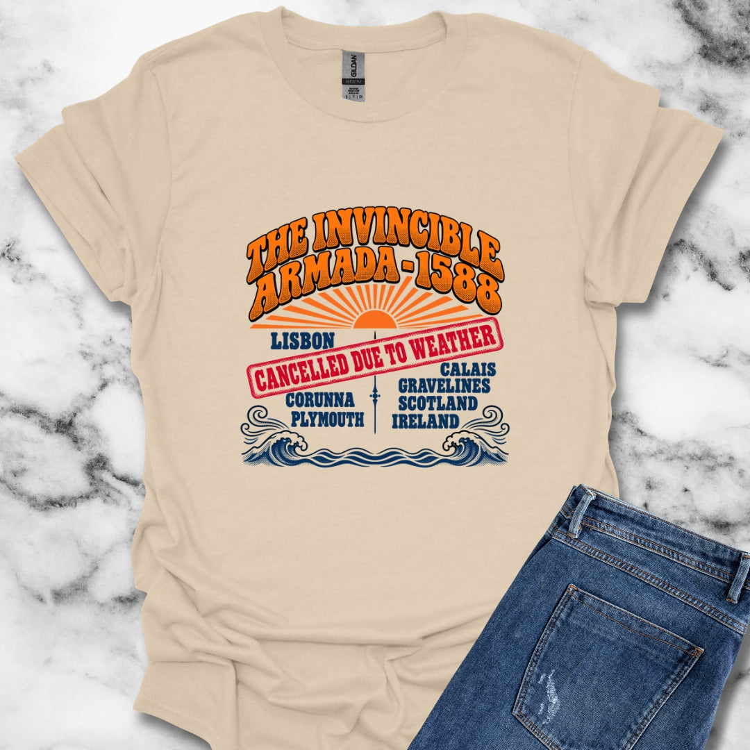 Invincible Armada Tour Dates T-Shirt