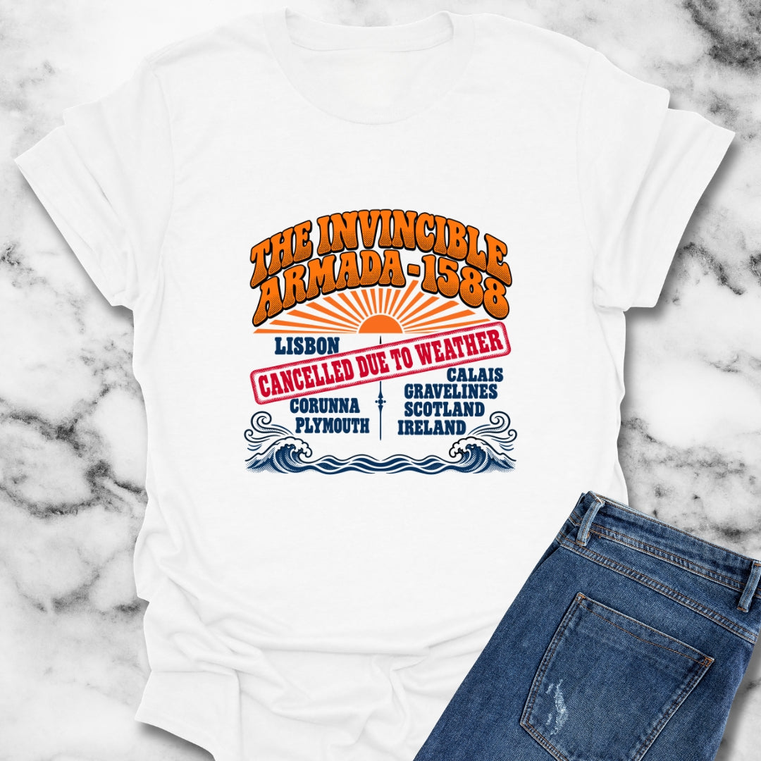Invincible Armada Tour Dates T-Shirt