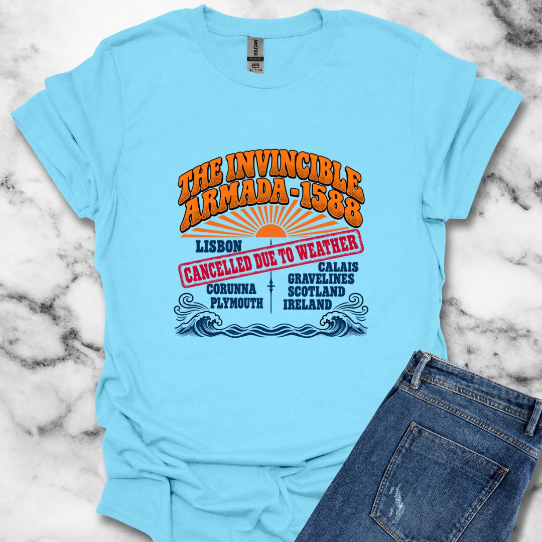 Invincible Armada Tour Dates T-Shirt