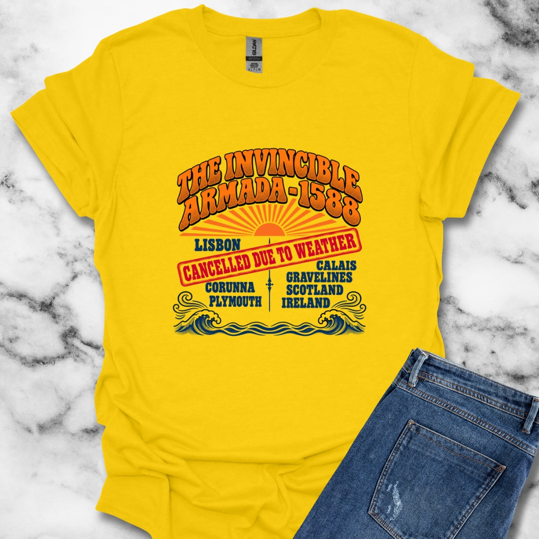 Invincible Armada Tour Dates T-Shirt