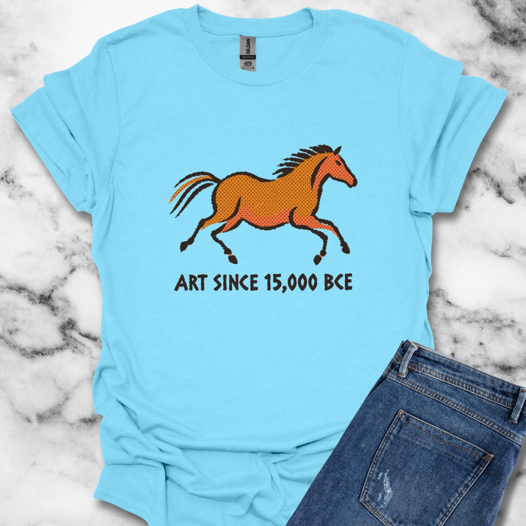 Lascaux Horse Art Since 15000 BCE T-Shirt