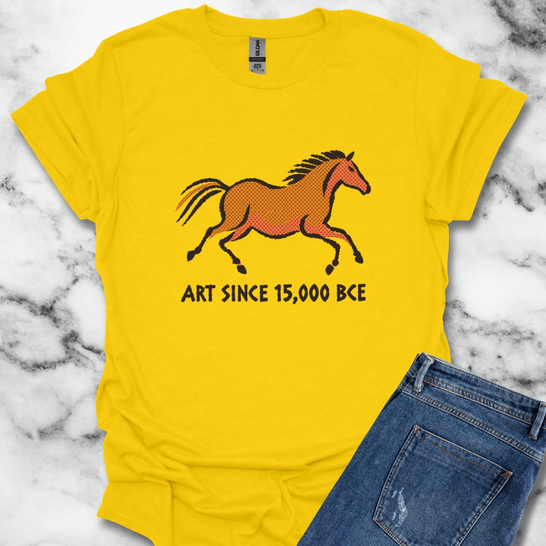 Lascaux Horse Art Since 15000 BCE T-Shirt