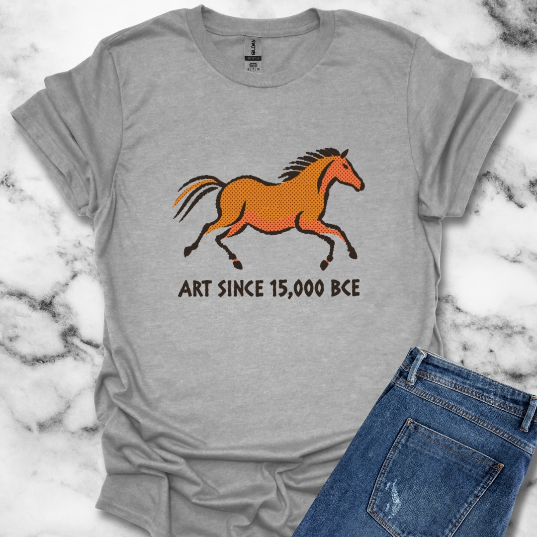 Lascaux Horse Art Since 15000 BCE T-Shirt