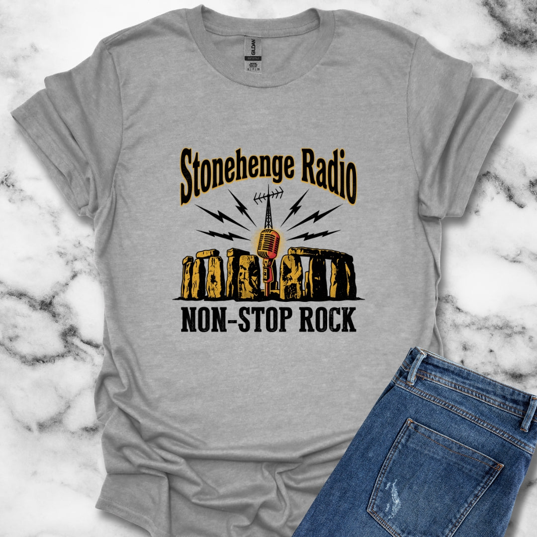Stonehenge Radio Non-Stop Rock T-Shirt