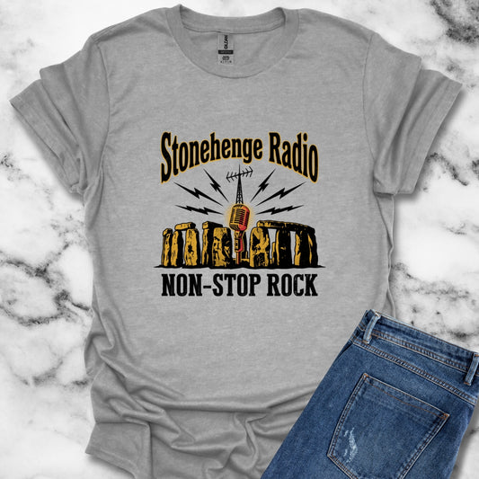 Stonehenge Radio Non-Stop Rock T-Shirt